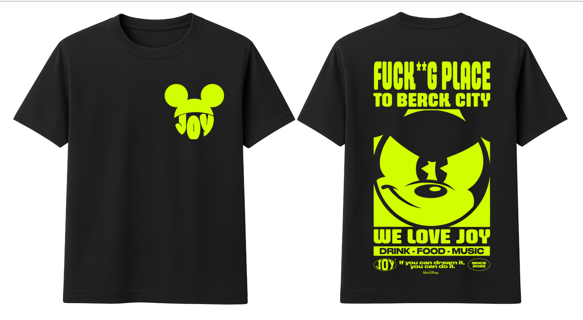 Tshirt Joy Jaune